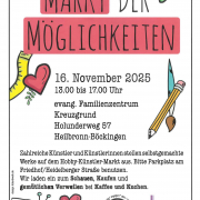 Markt der Möglichkeiten im Familienzentrum Kreuzgrund