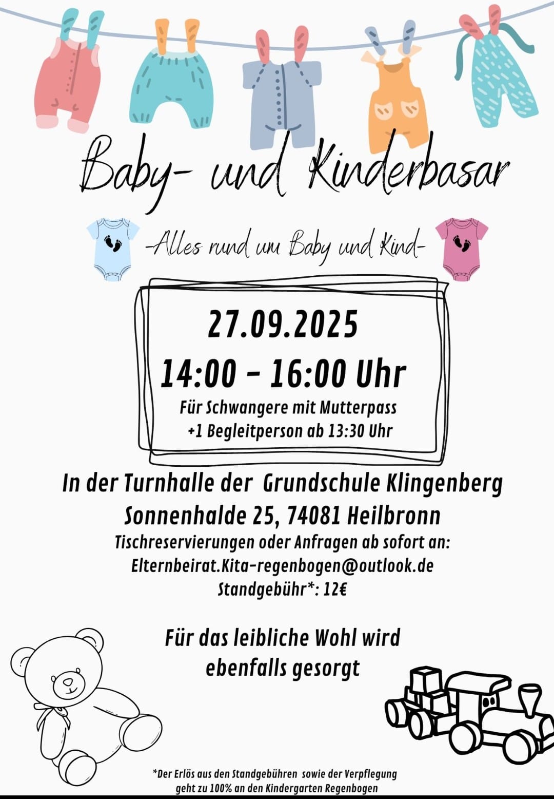 Baby- und Kinderbasar (Kita Regenbogen)