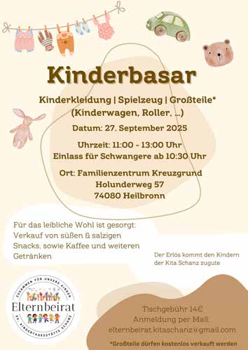 Kinderbasar (Kita Schanz)