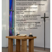 Abend-Gottesdienst in der Versöhnungskirche