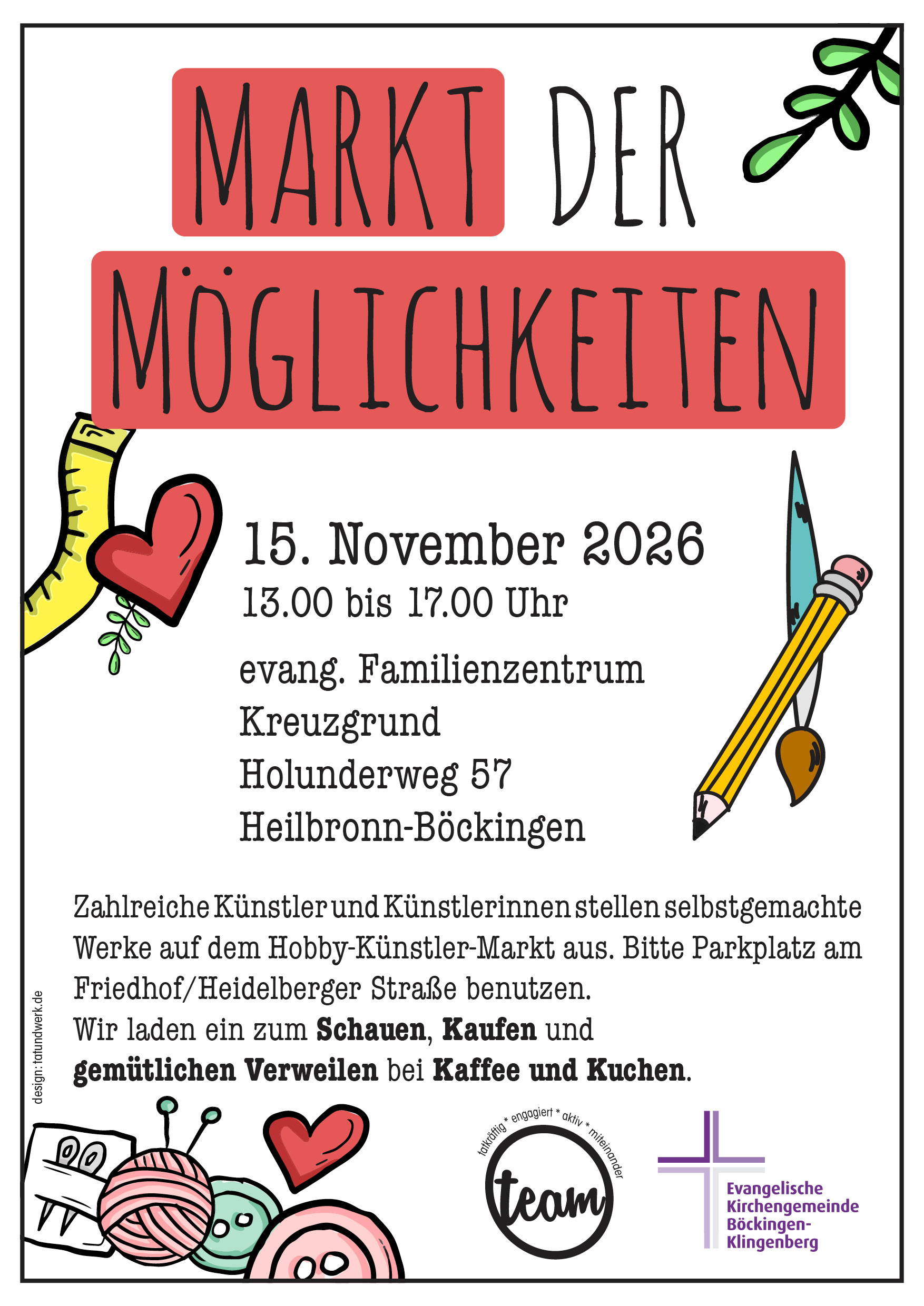 Markt der Möglichkeiten im Familienzentrum Kreuzgrund
